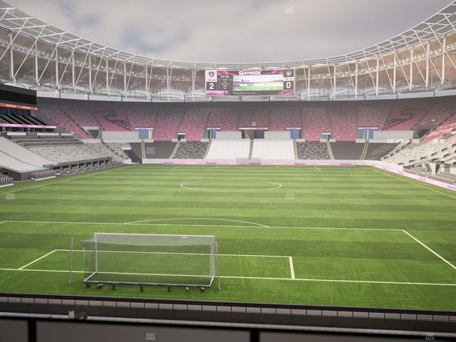 Nu Stadium - Section 109 Ada Seat View Nu Stadium - Section 109 Ada Seat View