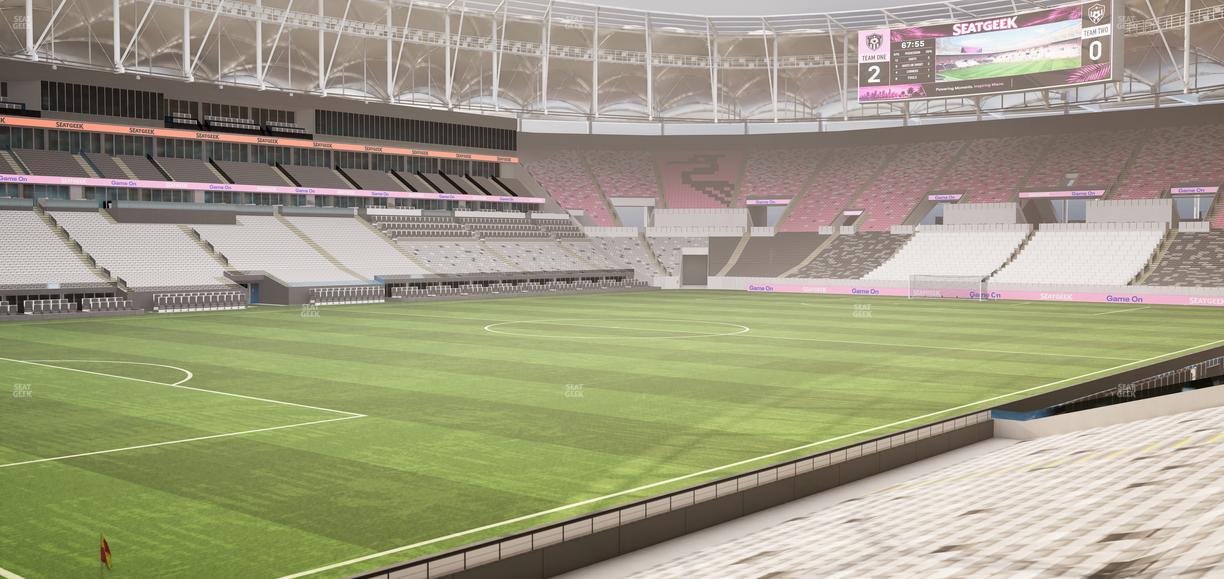 Nu Stadium - Section 115 Seat View