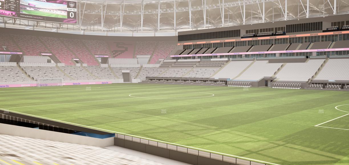 Nu Stadium - Section 124 Seat View