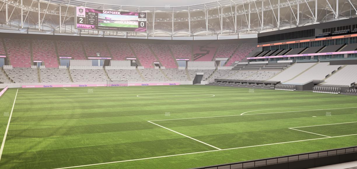 Nu Stadium - Section 129 Seat View