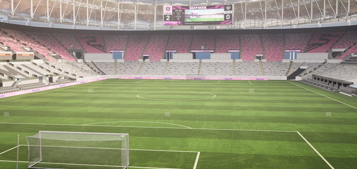 Nu Stadium - Section 133 Ada Seat View