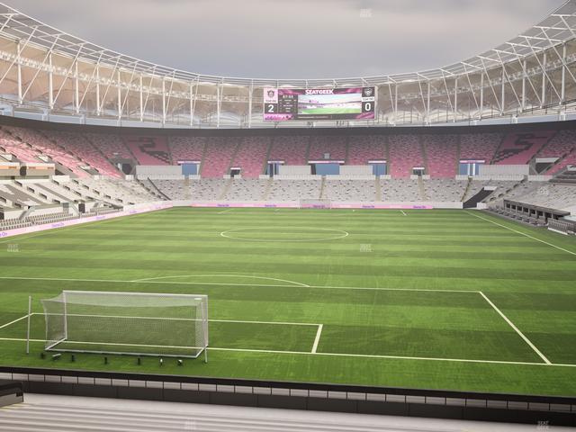 Nu Stadium - Section 133 Ada Seat View Nu Stadium - Section 133 Ada Seat View