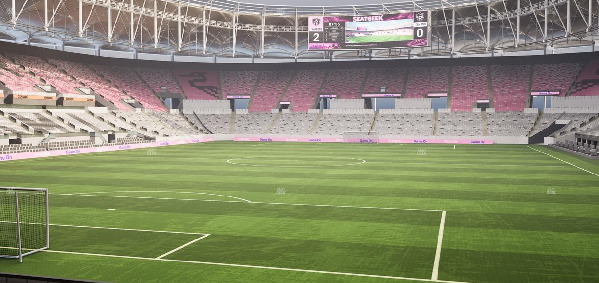 Nu Stadium - Section 134 Seat View