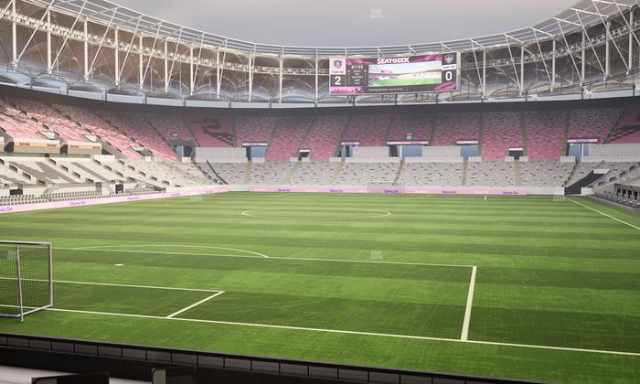 Nu Stadium - Section 134 Seat View