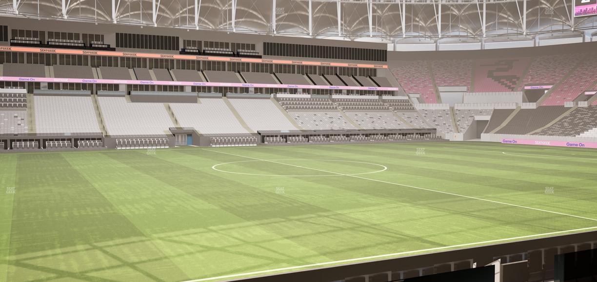 Nu Stadium - Section Club 118 Seat View