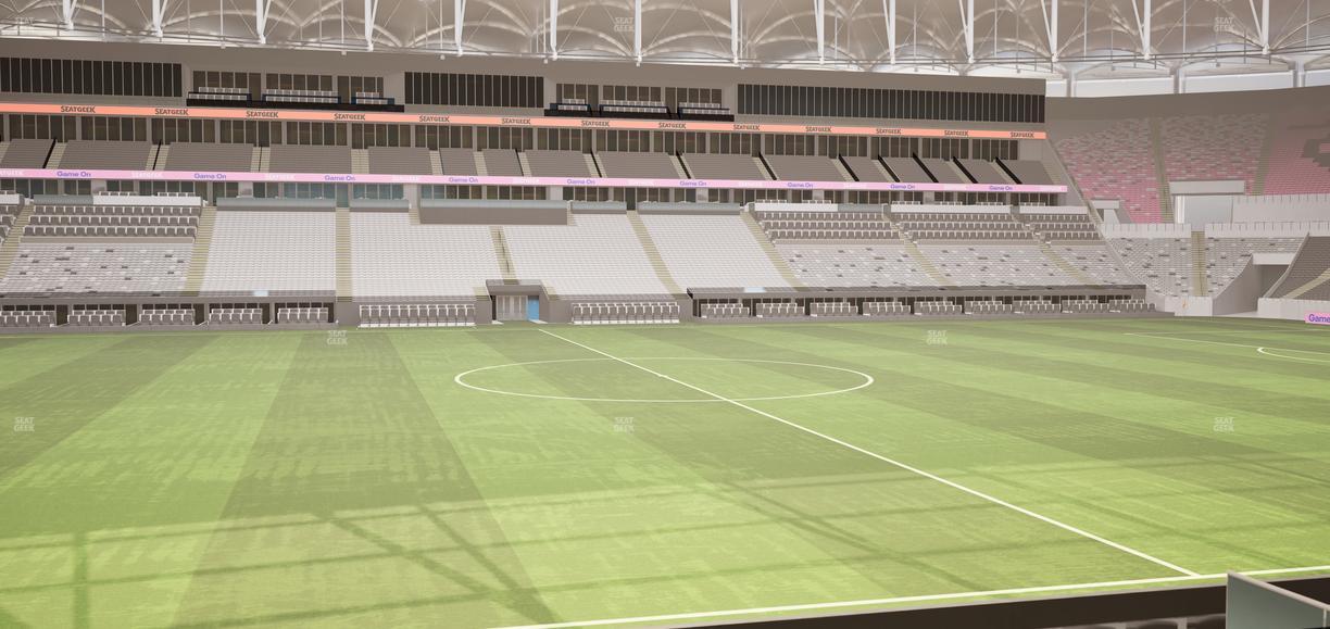 Nu Stadium - Section Club 119 Seat View