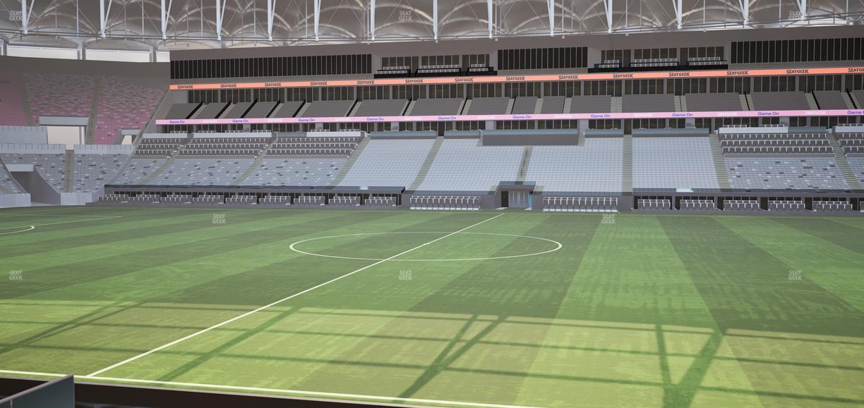 Nu Stadium - Section Club 121 Seat View