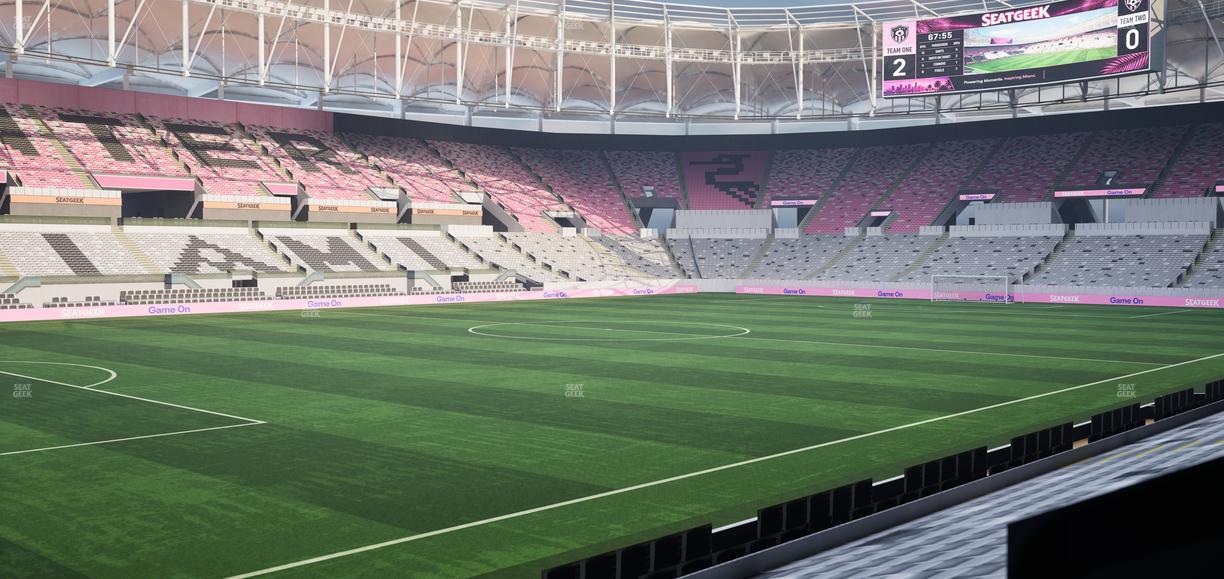 Nu Stadium - Section Club 140 Seat View