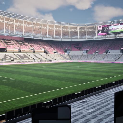 Nu Stadium - Section Club 140 Seat View