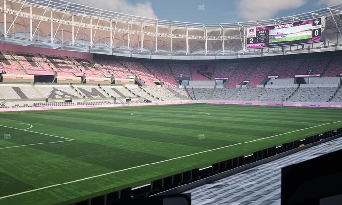 Nu Stadium - Section Club 140 Seat View