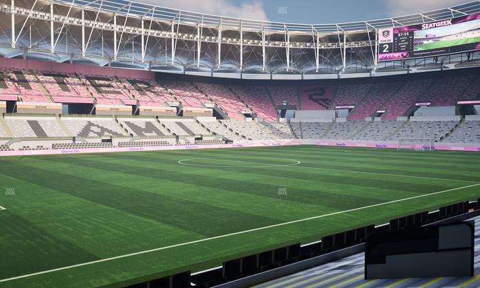 Nu Stadium - Section Club 141 Seat View