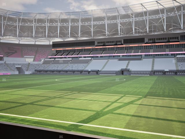 Nu Stadium - Section East 1 Ada Seat View Nu Stadium - Section East 1 Ada Seat View