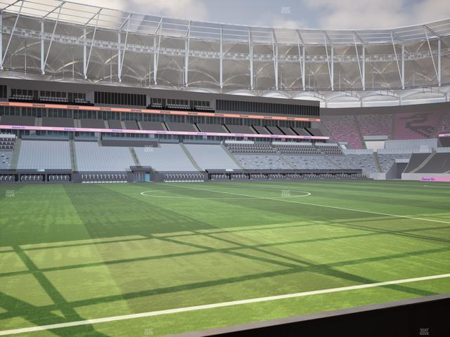 Nu Stadium - Section East 4 Ada Seat View Nu Stadium - Section East 4 Ada Seat View