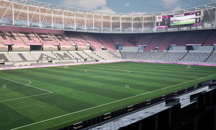 Nu Stadium - Section Loge Box 140 B Seat View