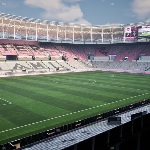 Nu Stadium - Section Loge Box 140 E Seat View