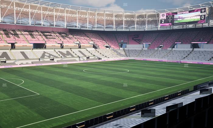 Nu Stadium - Section Loge Box 140 E Seat View