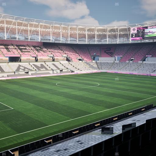 Nu Stadium - Section Loge Box 140 F Seat View