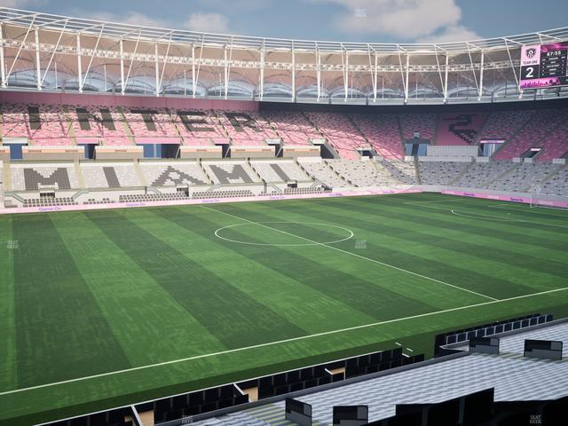 Nu Stadium - Section Loge Box 142 H Seat View Nu Stadium - Section Loge Box 142 H Seat View