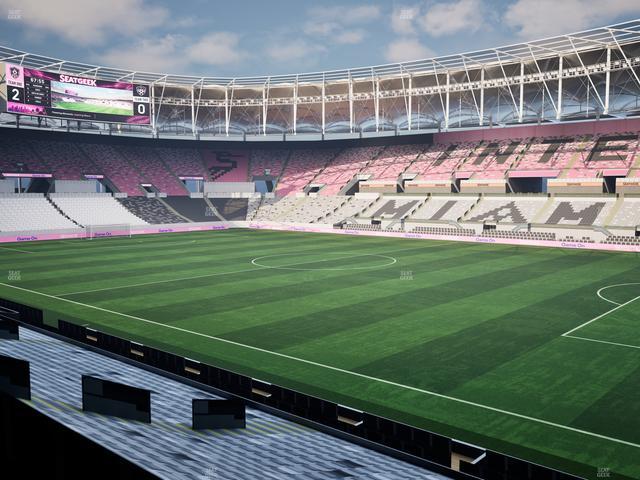 Nu Stadium - Section Loge Box 148 K Seat View Nu Stadium - Section Loge Box 148 K Seat View