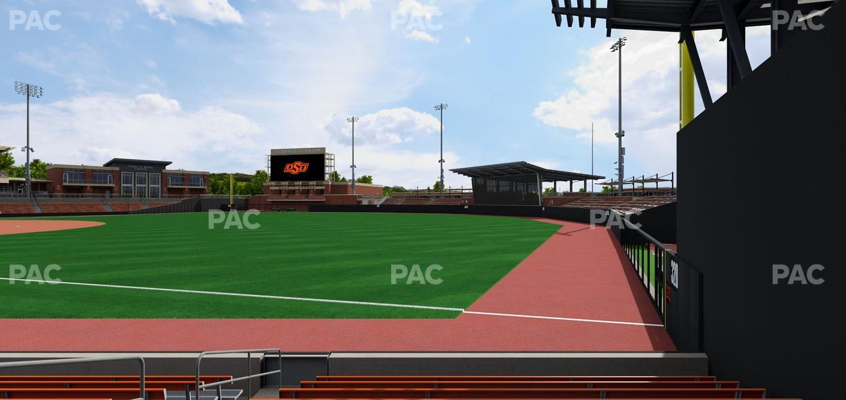 O'Brate Stadium - Section 101 Seat View