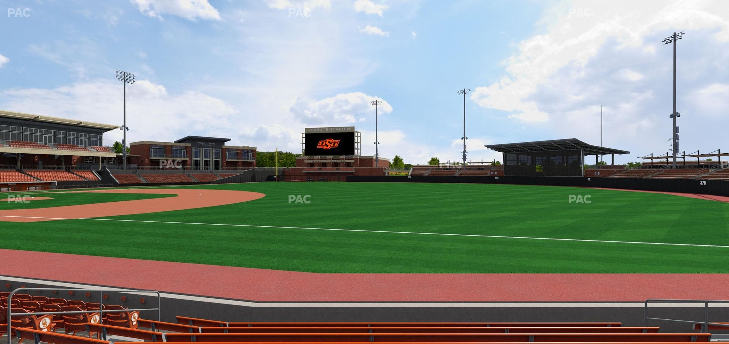 O'Brate Stadium - Section 104 Seat View