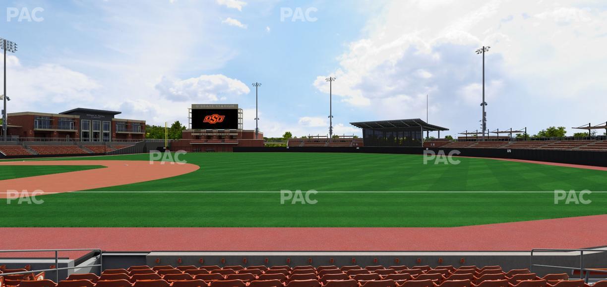 O'Brate Stadium - Section 105 Seat View