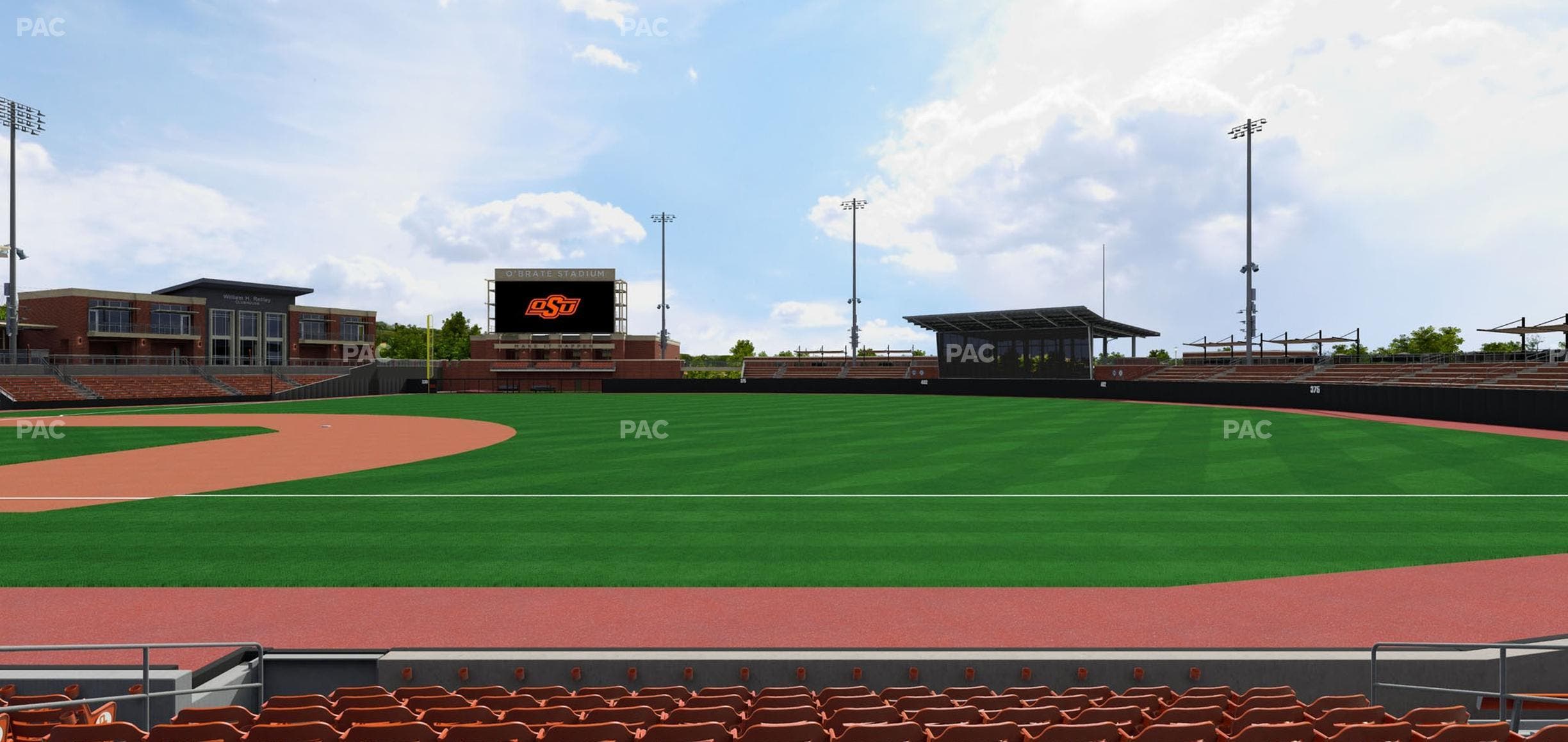 O'Brate Stadium - Section 105 Seat View