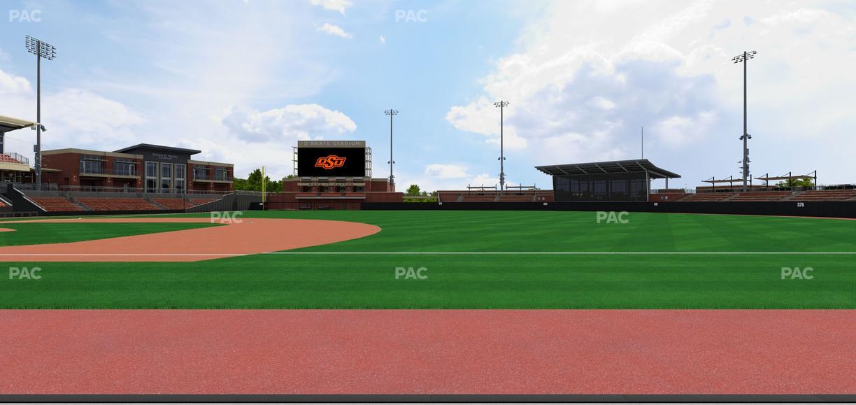 O'Brate Stadium - Section 106 Seat View