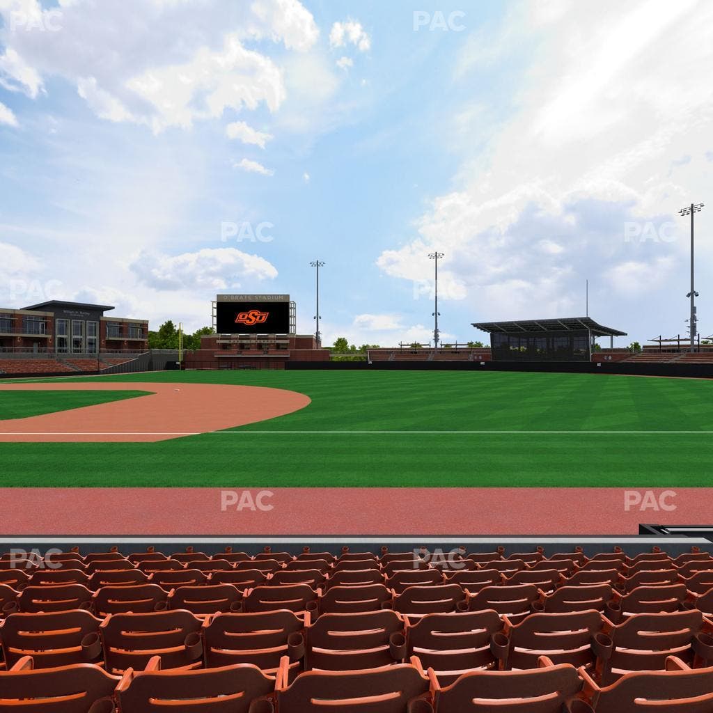 O'Brate Stadium - Section 106 Seat View