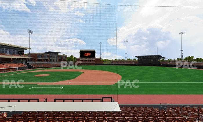 O'Brate Stadium - Section 107 Seat View