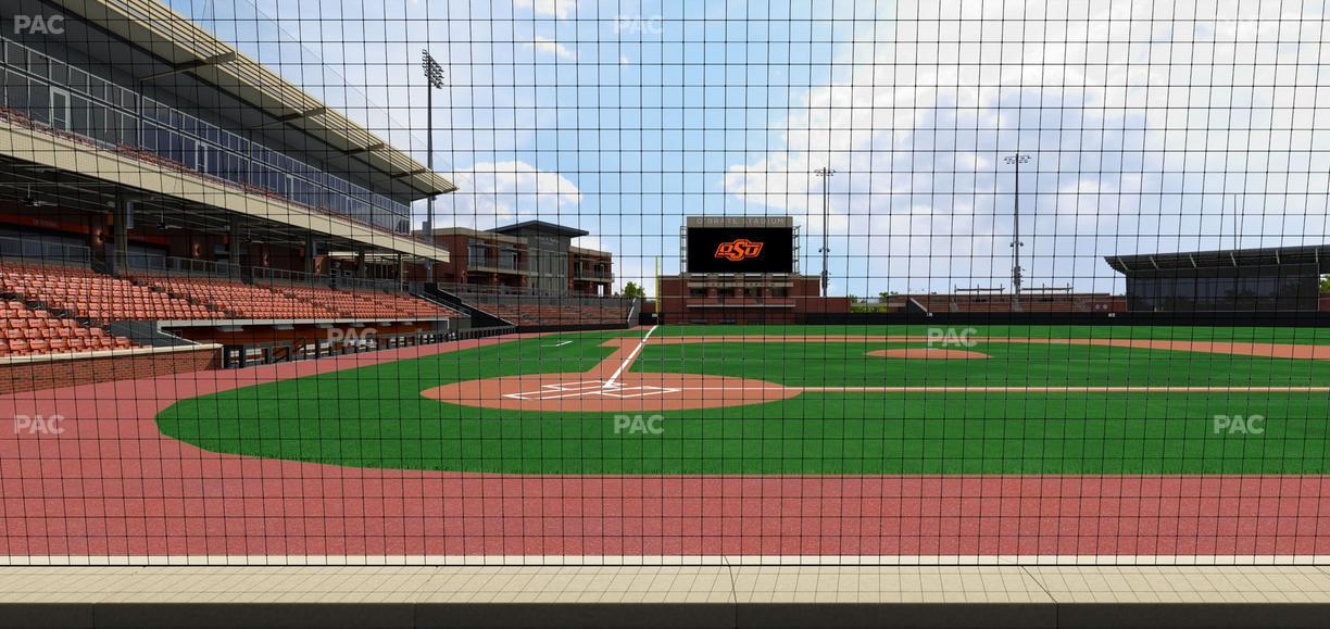 O'Brate Stadium - Section 110 Seat View