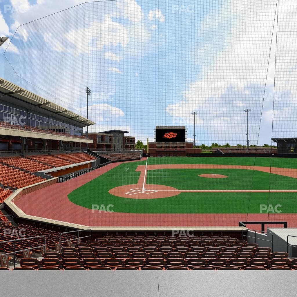 O'Brate Stadium - Section 110 Seat View