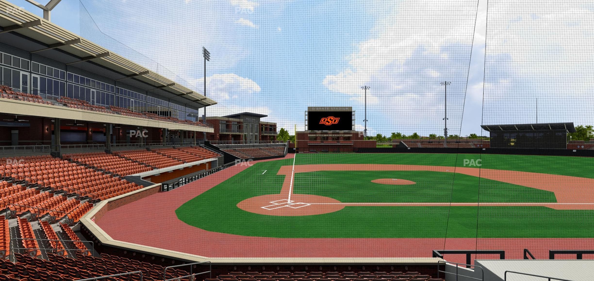 O'Brate Stadium - Section 110 Seat View