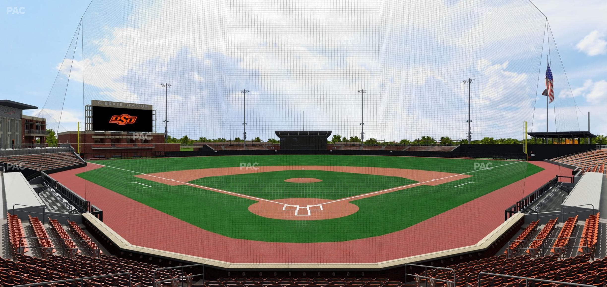 O'Brate Stadium - Section 112 Seat View