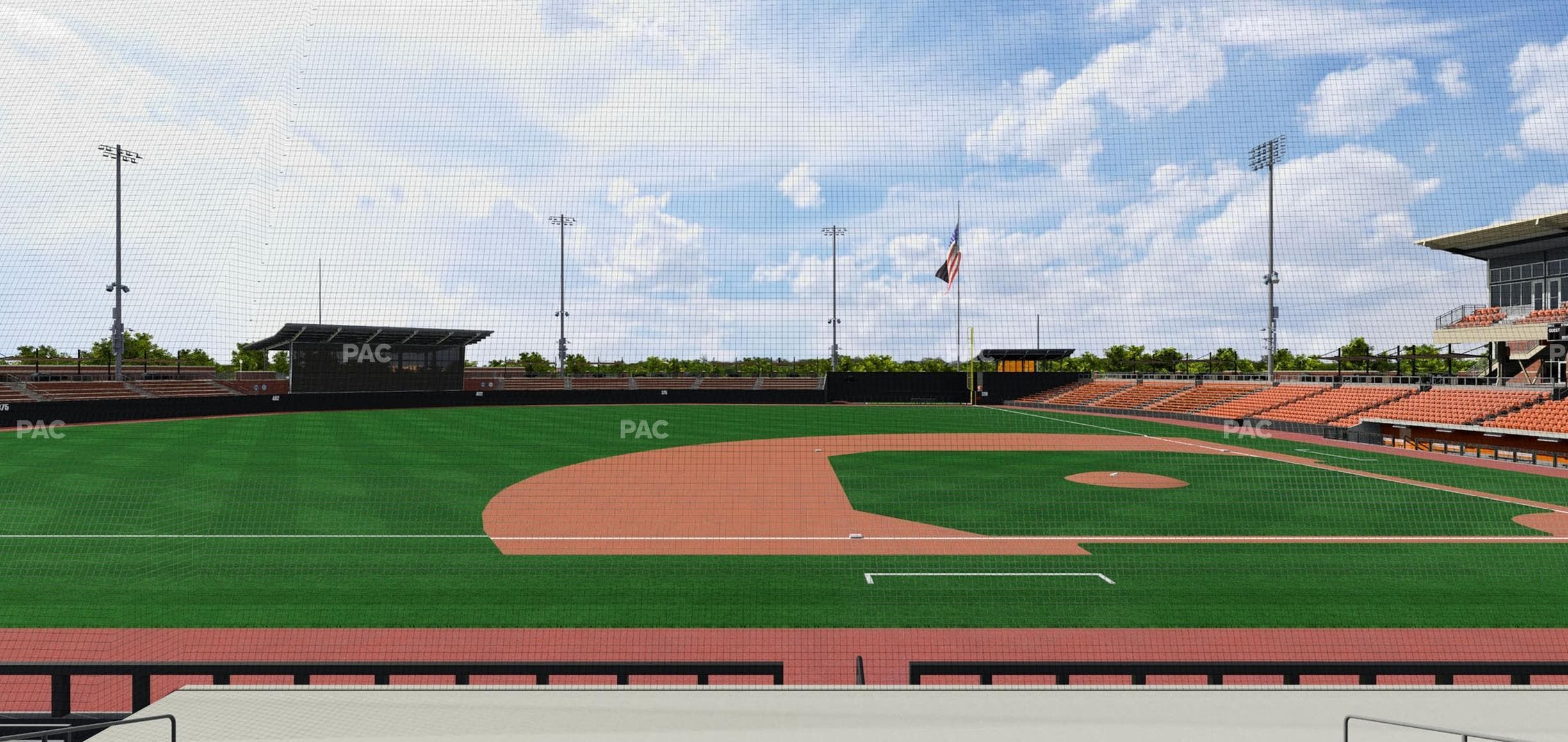 O'Brate Stadium - Section 117 Seat View