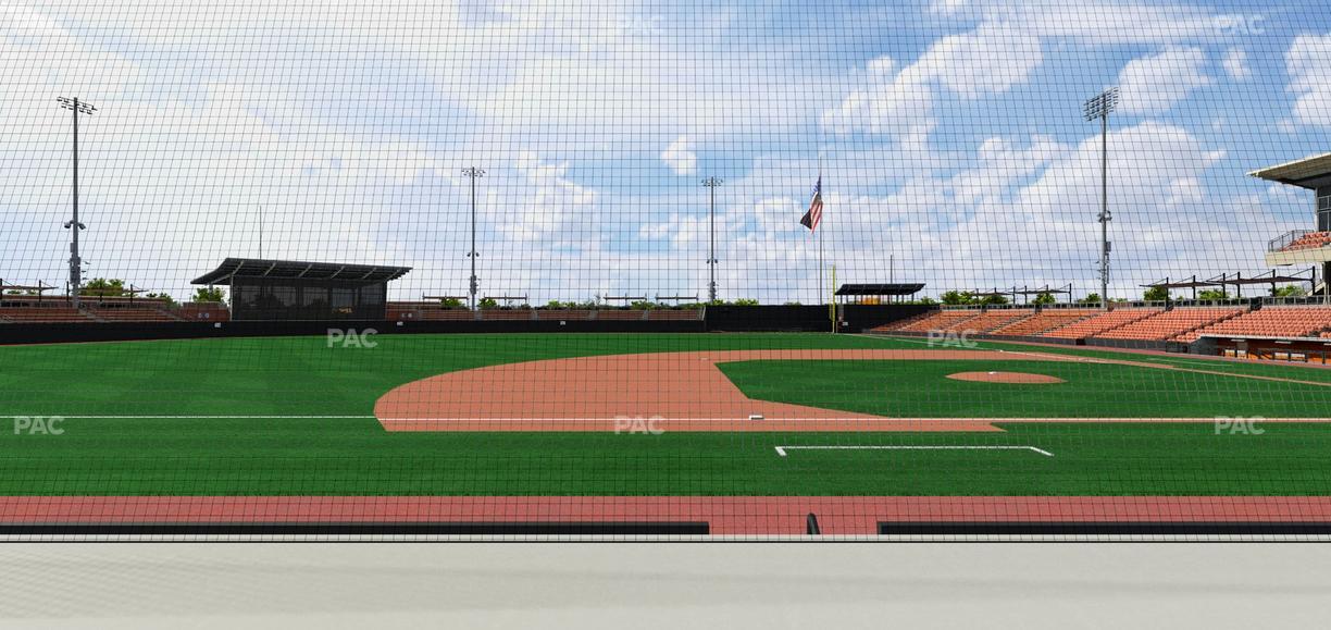 O'Brate Stadium - Section 117 Seat View