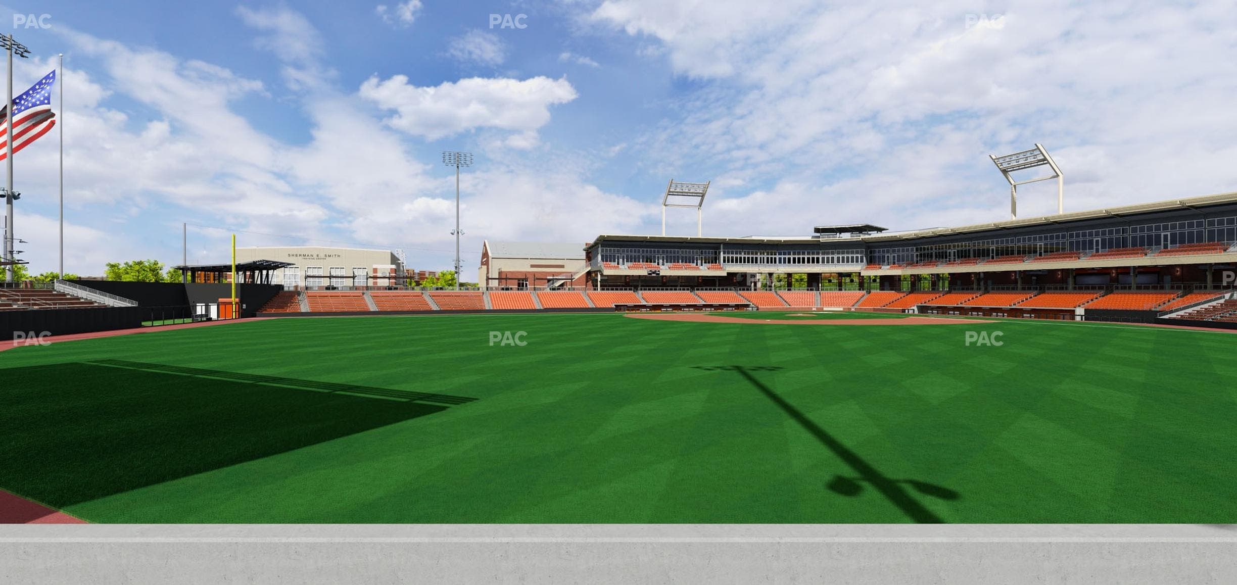 O'Brate Stadium - Section Ga Outfield Seat View