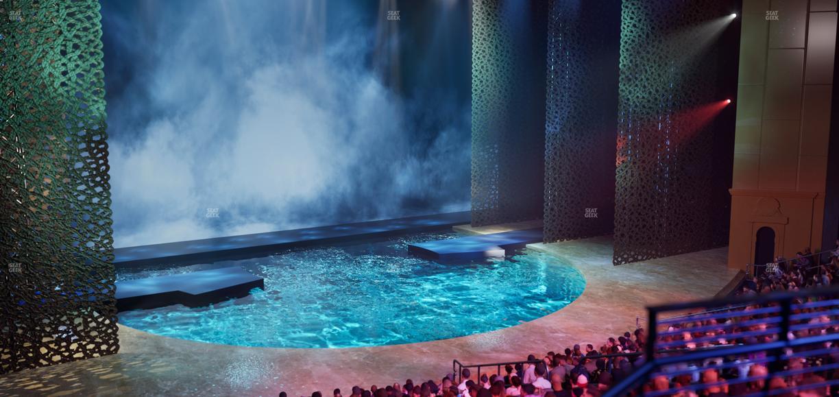 O Theatre at Bellagio Las Vegas - Section 201 Seat View