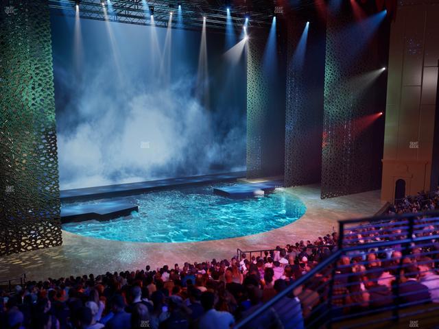 O Theatre at Bellagio Las Vegas - Section 201 Seat View