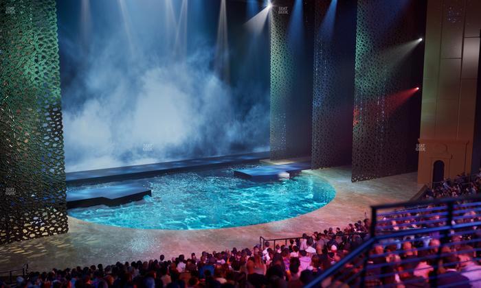 O Theatre at Bellagio Las Vegas - Section 201 Seat View