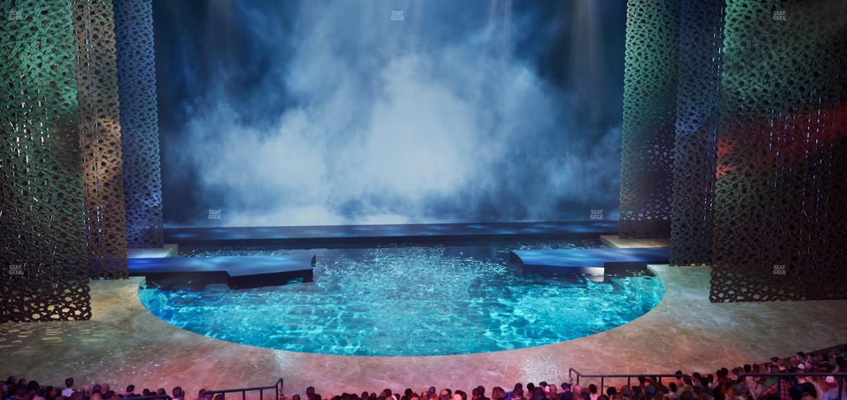 O Theatre at Bellagio Las Vegas - Section 203 Seat View