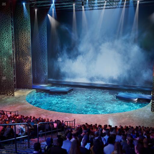 O Theatre at Bellagio Las Vegas - Section 204 Seat View