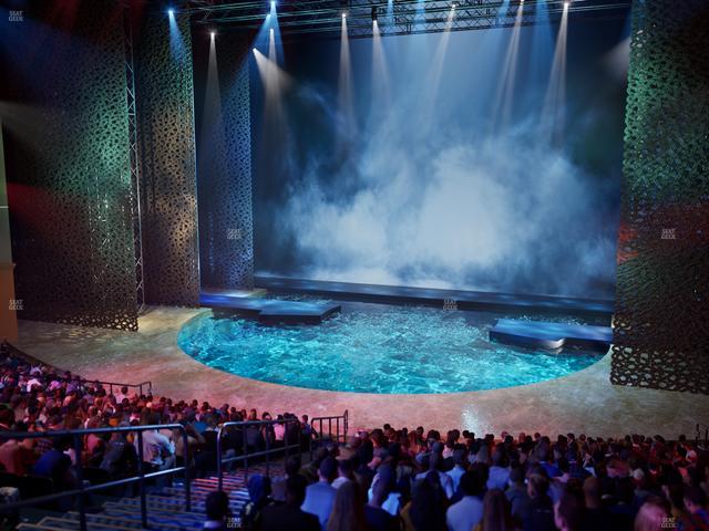 O Theatre at Bellagio Las Vegas - Section 204 Seat View
