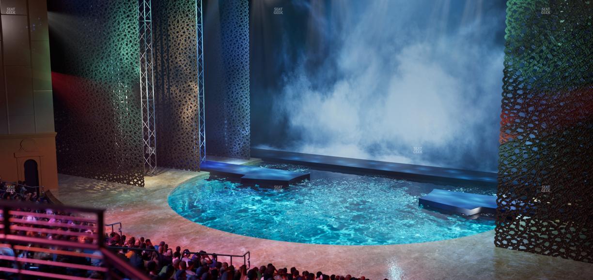 O Theatre at Bellagio Las Vegas - Section 205 Seat View