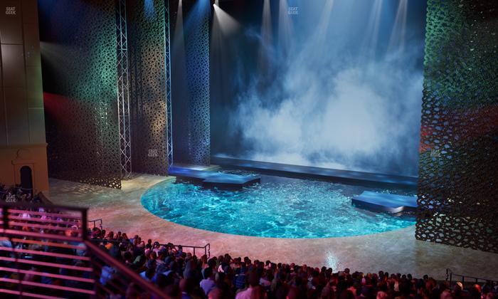 O Theatre at Bellagio Las Vegas - Section 205 Seat View