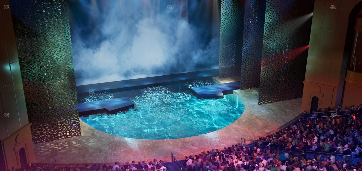 O Theatre at Bellagio Las Vegas - Section 302 Seat View