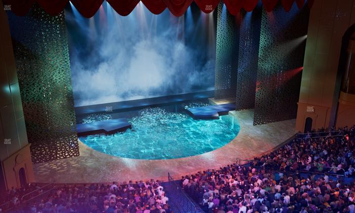 O Theatre at Bellagio Las Vegas - Section 302 Seat View