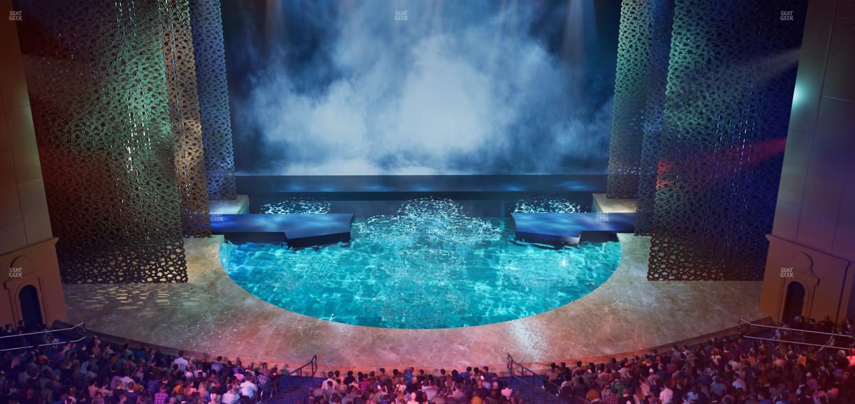 O Theatre at Bellagio Las Vegas - Section 303 Seat View