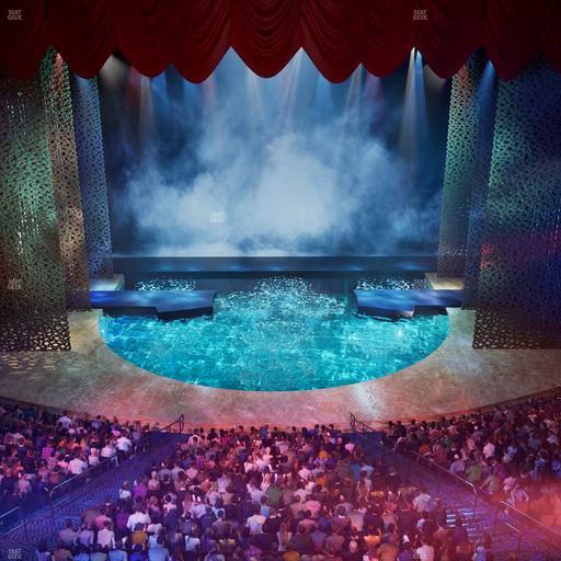 O Theatre at Bellagio Las Vegas - Section 303 Seat View