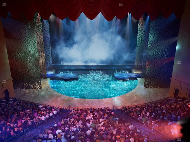 O Theatre at Bellagio Las Vegas - Section 303 Seat View